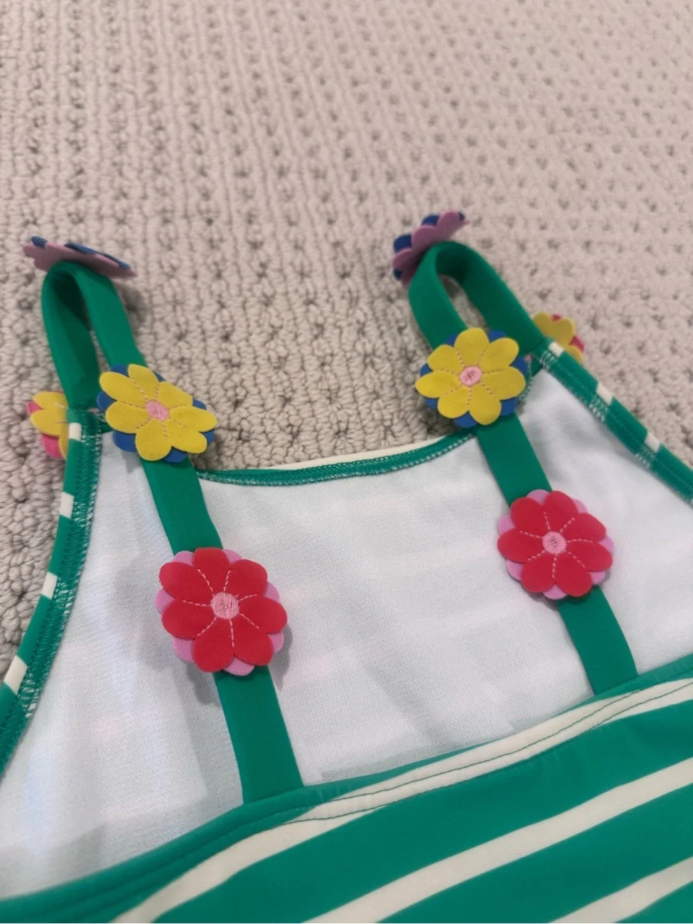 Mini Boden green white